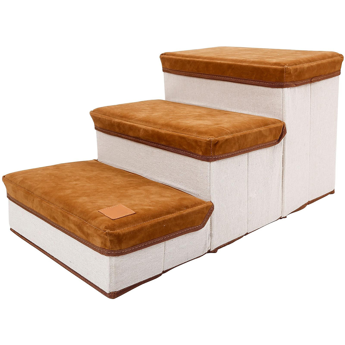 Mua Pet Steps Dog Steps Foldable Dog Stair 3 Tier Dog Steps for Couch