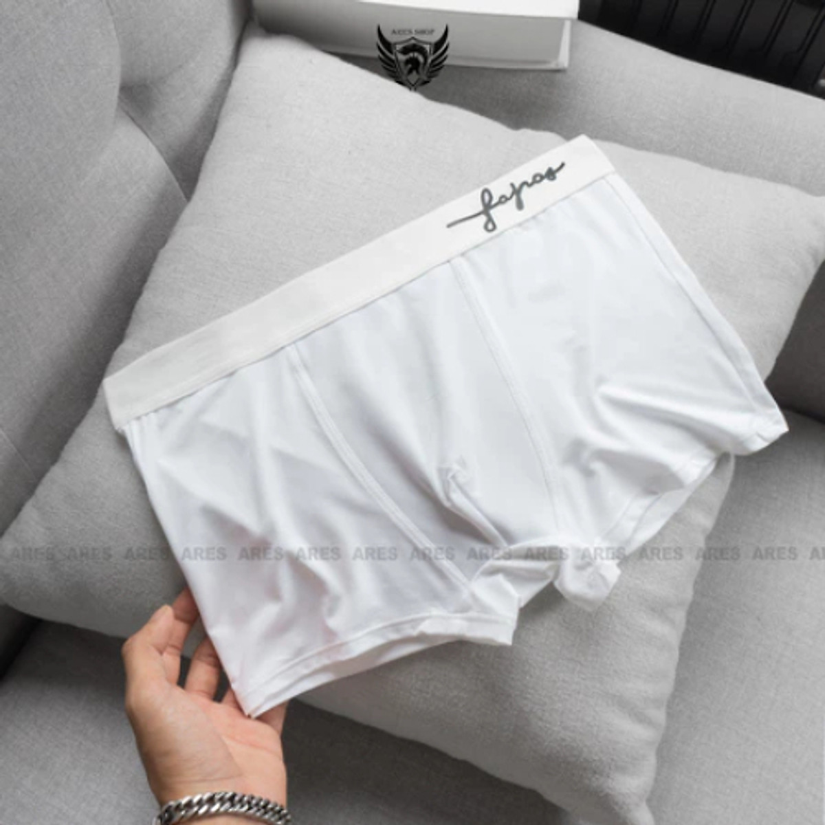 Quần boxer nam, combo quần lót nam cao cấp chất thun lạnh kháng khuẩn co giãn 4 chiều phong cách nam tính - Faapas