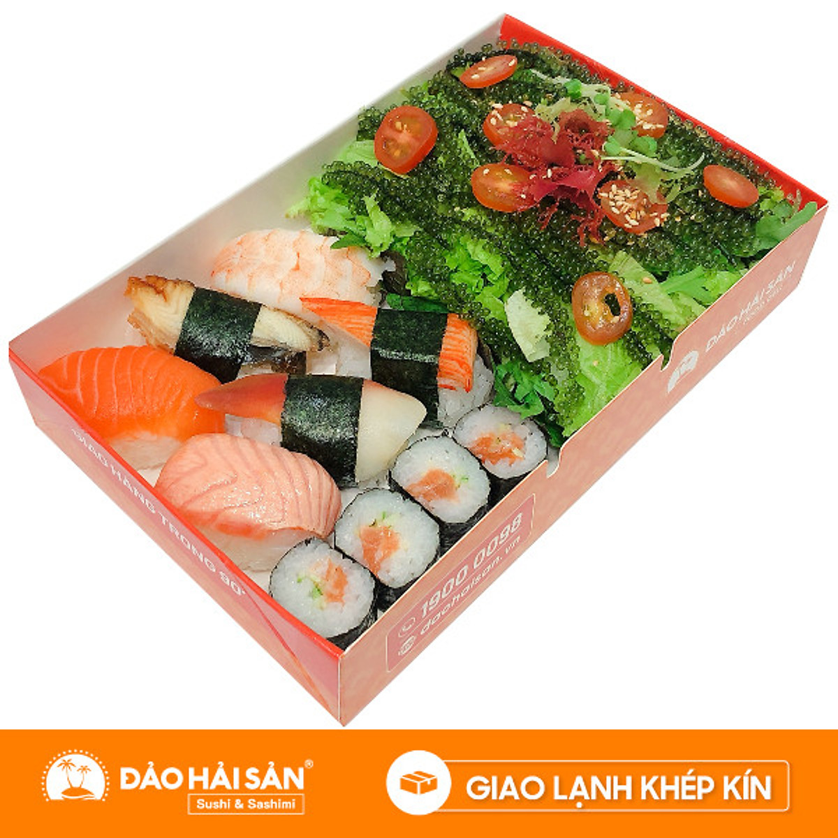 Chỉ giao HCM] Sushi Box 8A - Thủy hải sản khác