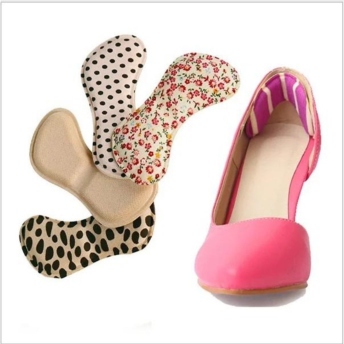 Combo 2 ĐÔI lót gót giày - DMA store
