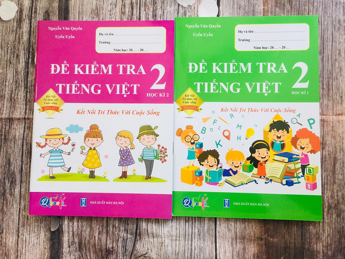 Sách tham khảo 2: Đề kiểm tra Toán Lớp 2 (2 tập - Kết nối tri thức)