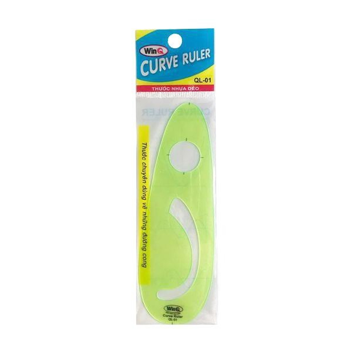 Thước Parabol Nhựa Dẻo WinQ QL - 01 (Mẫu Màu Giao Ngẫu Nhiên)