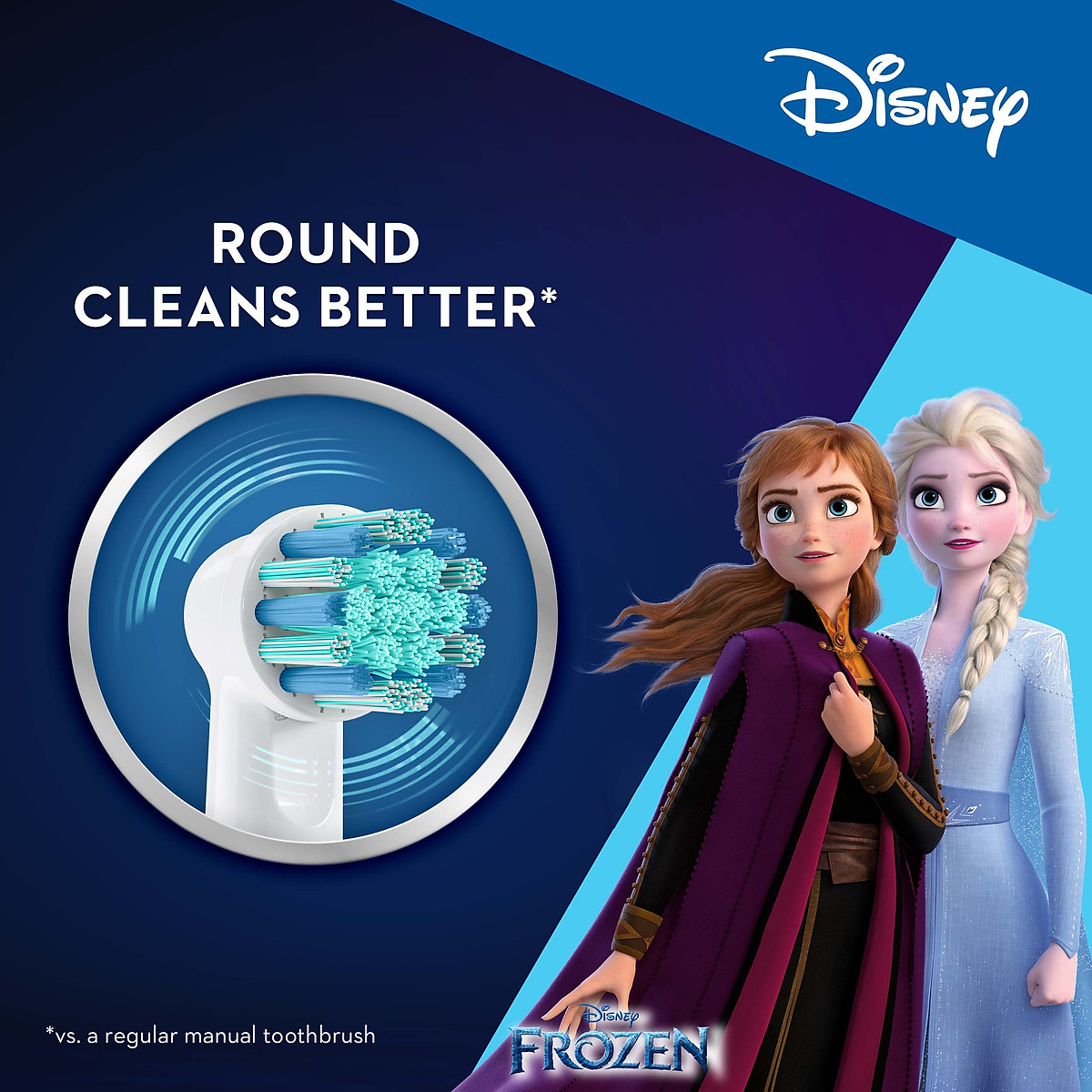Bàn chải điện trẻ em Oral-B Vitality D12 Disney Frozen