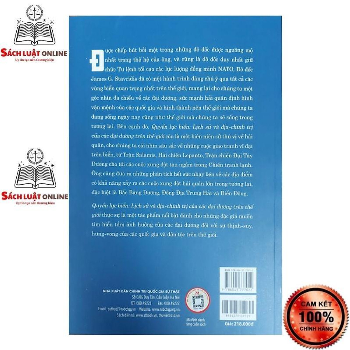 Sách - Quyền lực biển Lịch sử và địa chính trị của các đại dương trên thế giới