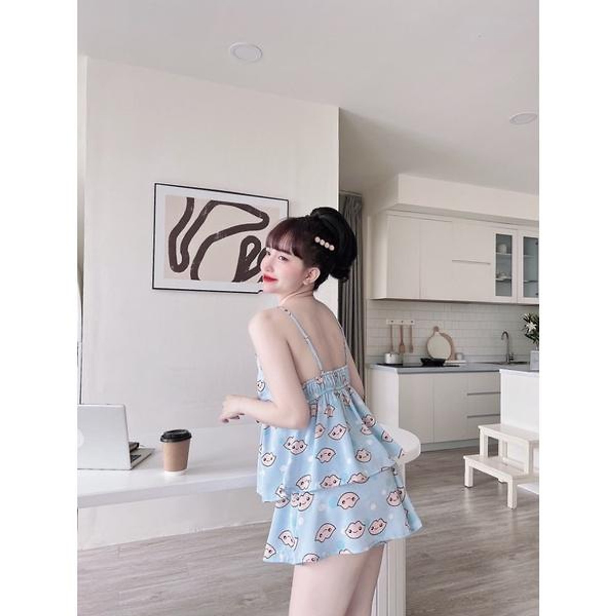 Xưởng sỉ set đồ bộ nữ áo thun kết hợp quần giả váy Nhập Sỉ Online #42 Xưởng sỉ set đồ bộ nữ áo thun kết hợp quần giả váy Nhập Sỉ Online
