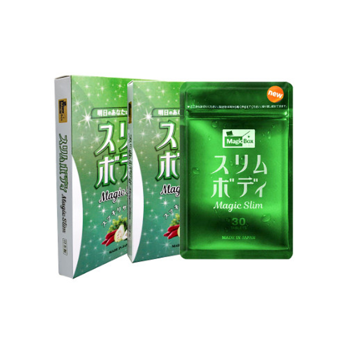 Viên uống hỗ trợ giảm cân Magic Slim Nhật Bản ( Hộp 30 viên )