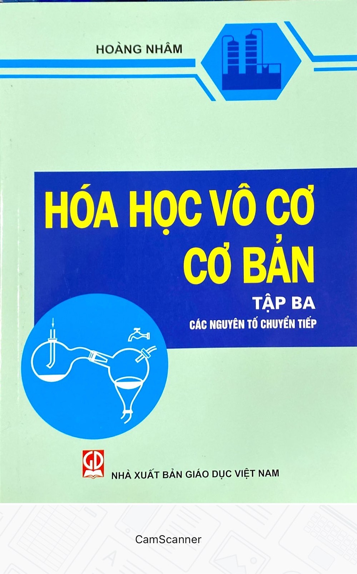 Hóa học vô cơ cơ bản tập ba Các nguyên tố chuyển tiếp - TB12 năm 2021