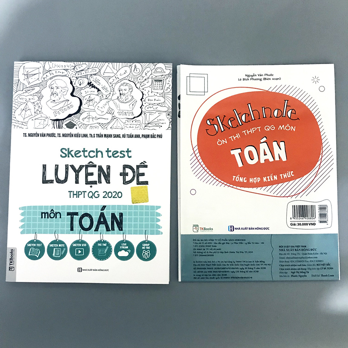 Combo luyện thi khối A: Sketch Test Luyện Đề THPT QG 2020 môn Toán, Vật lí, Hóa học