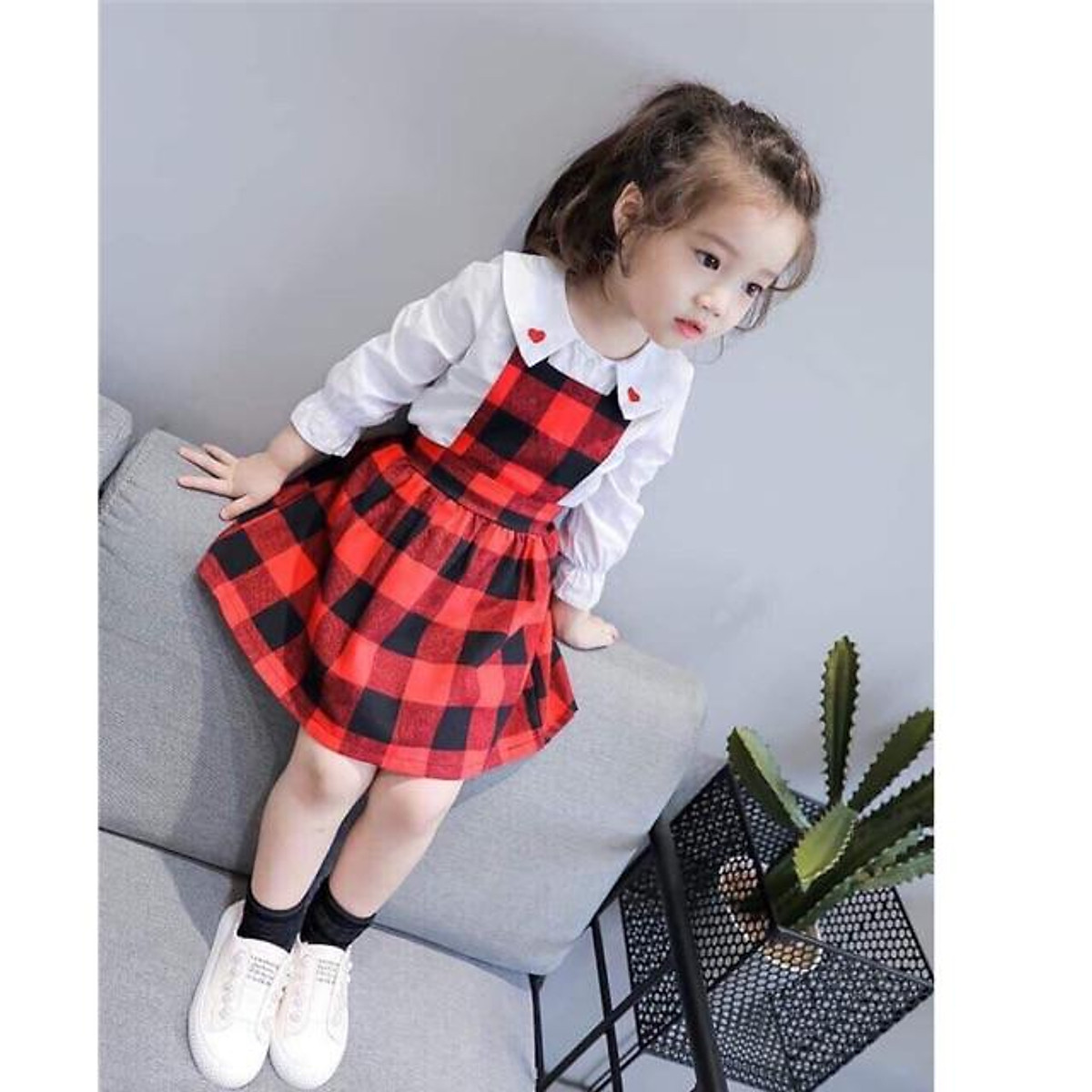 Tổng hợp hơn 66 yếm váy caro siêu đỉnh  cdgdbentreeduvn