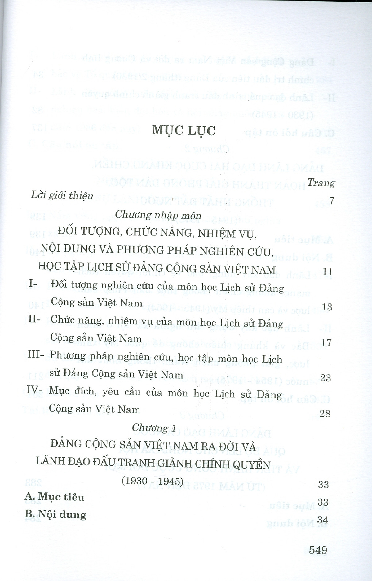 Combo 2 cuốn Giáo Trình Lịch Sử Đảng Cộng Sản Việt Nam + Giáo Trình Tư Tưởng Hồ Chí Minh (Dành Cho Bậc Đại Học HỆ CHUYÊN Lý Luận Chính Trị)