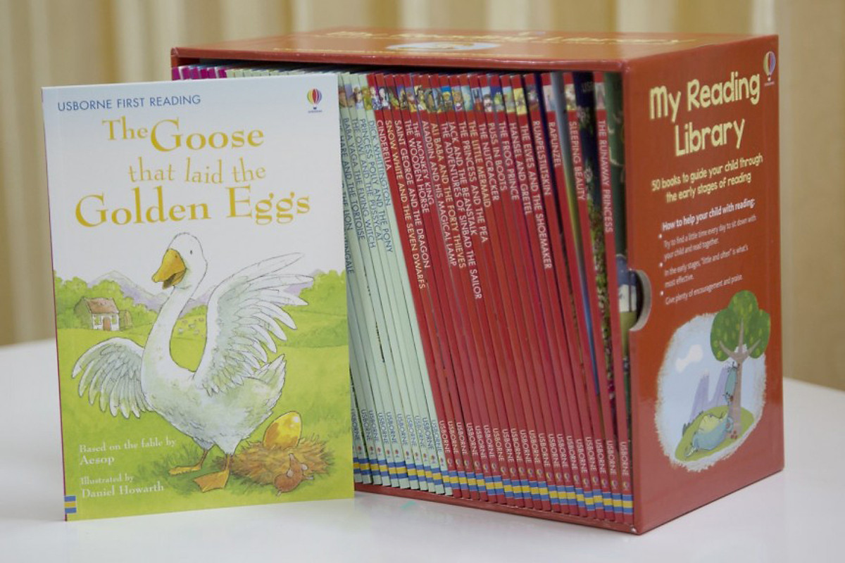 Usborne My Reading Library - Bộ Đỏ 50 cuốn