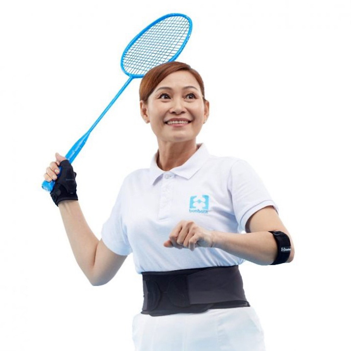 CHÍNH HÃNG - ĐAI NẸP KHUỶU TAY NÂNG CAO Adv Sports Elbow - BONBONE NHẬT BẢN - Hỗ trợ chấn thương.