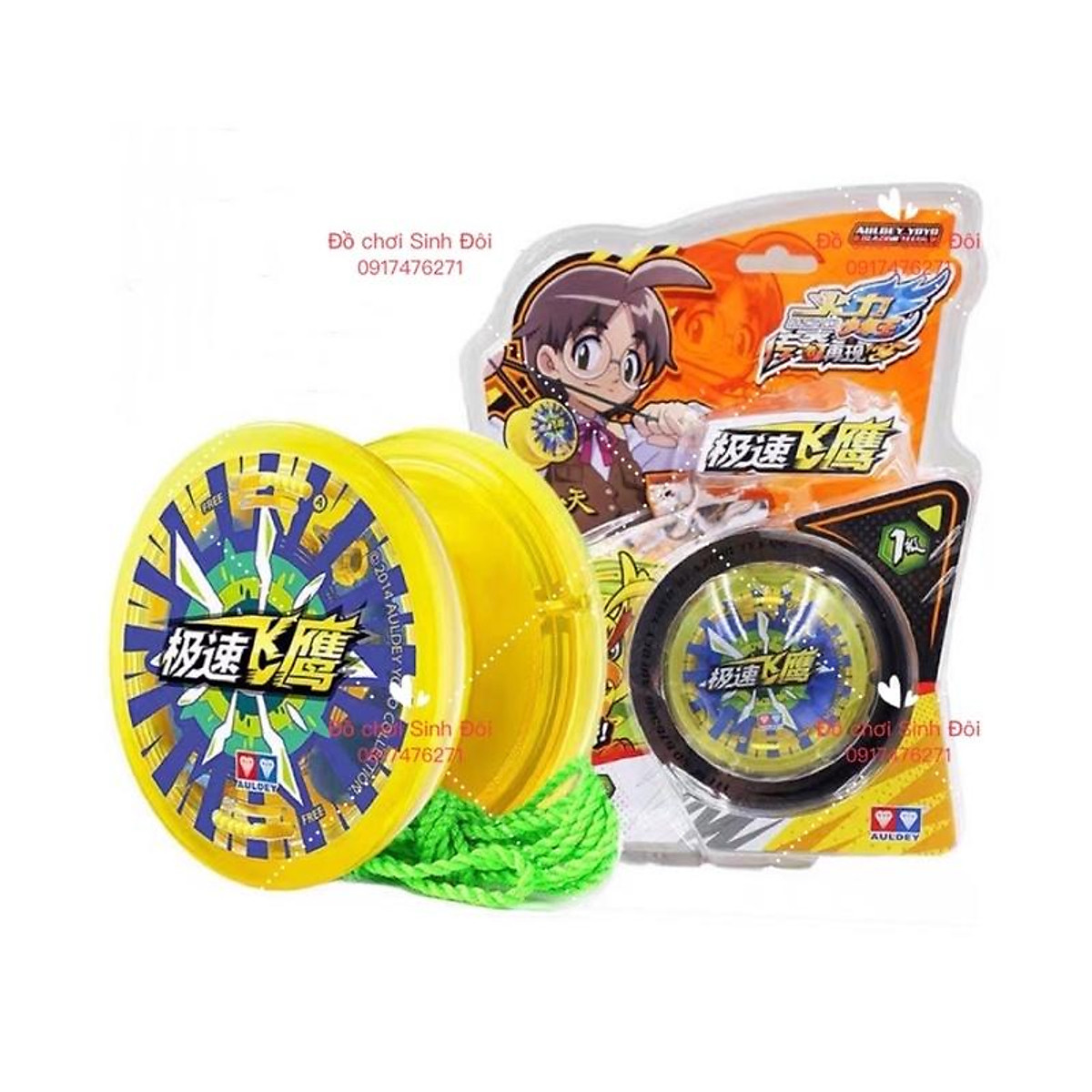 ĐỒ CHƠI YOYO 676306 - tặng 2 dây yoyo - Yoyo