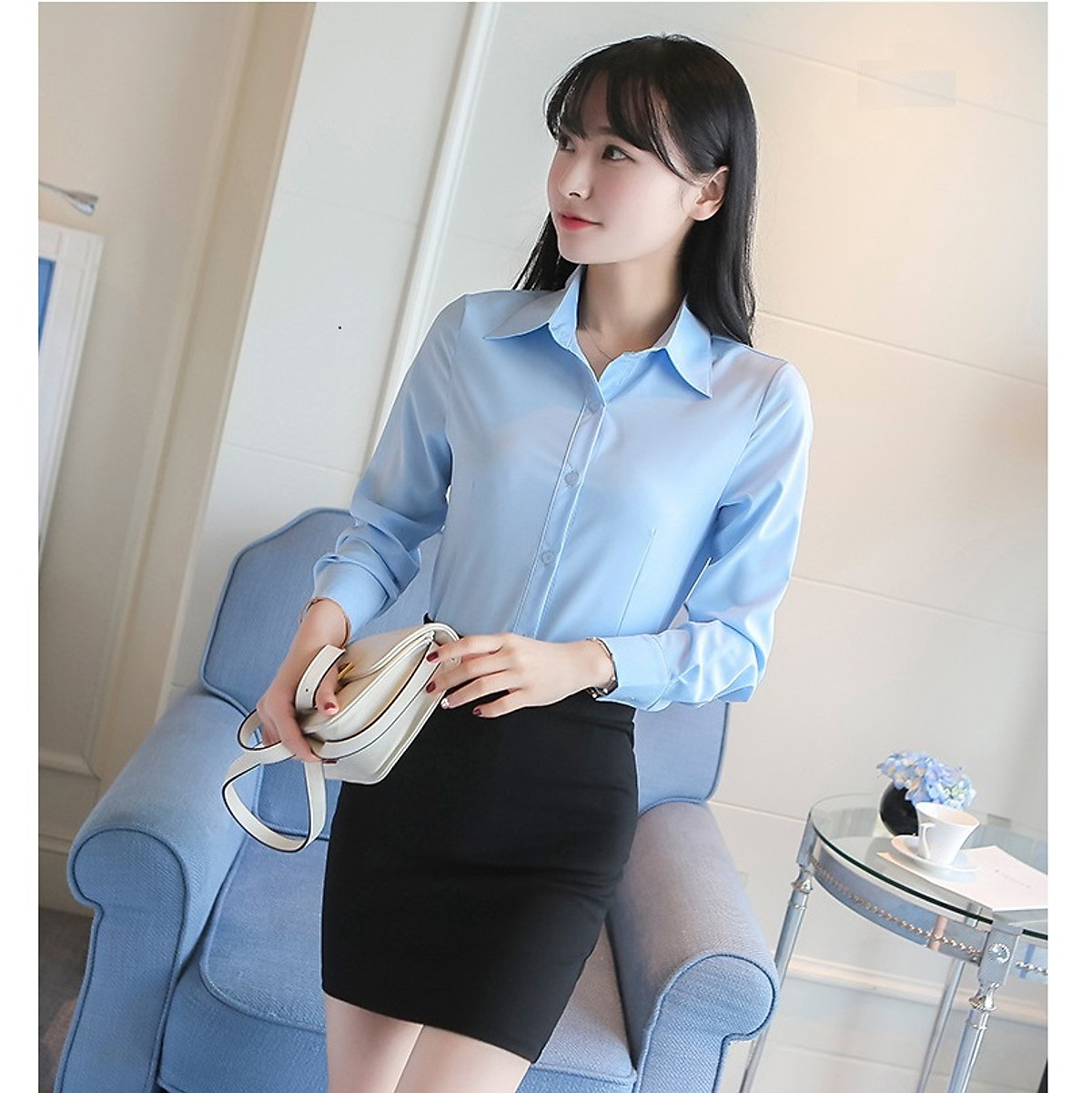 Top hơn 91 áo sơ mi nữ nem hay nhất  trieuson5