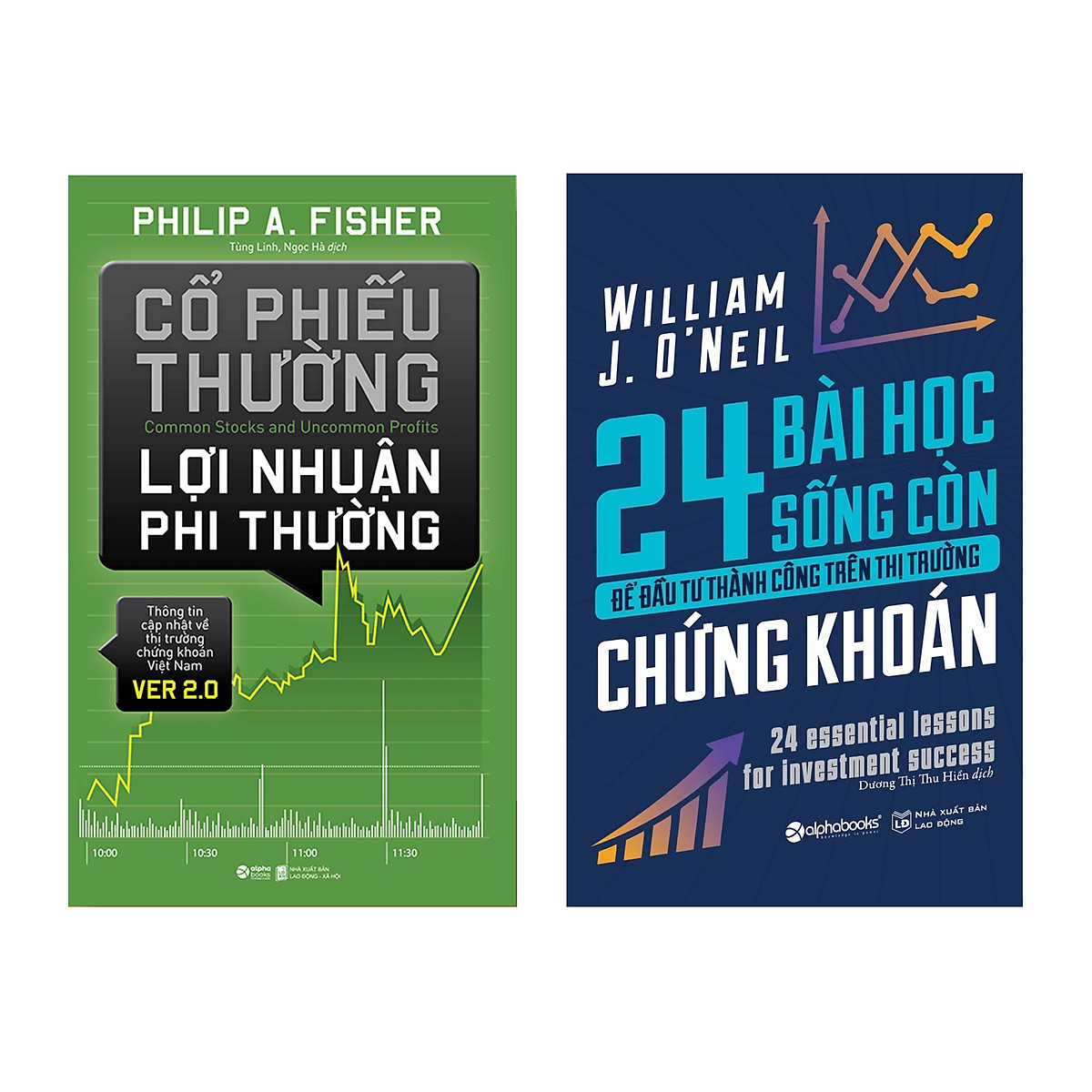 Combo Cổ Phiếu Thường Lợi Nhuận Phi Thường + 24 Bài Học Sống Còn Để Đầu Tư Thành Công Trên Thị Trường Chứng Khoán