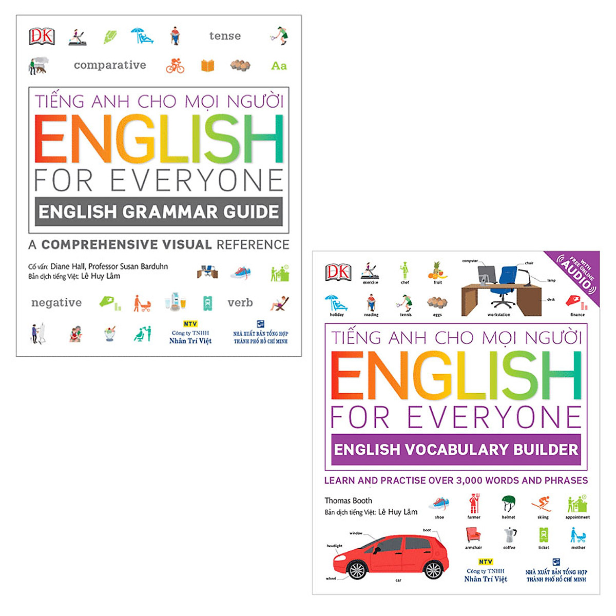 Combo English For Everyone : English Grammar Guid và English Vocabulary Builder