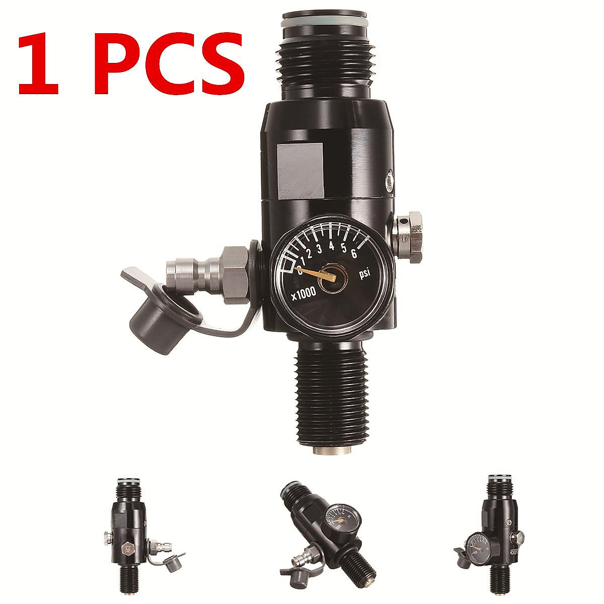 Mua Type A：5000 PSI Mini Micro Paintball Air CO2 Tank Pressure Gauge 1