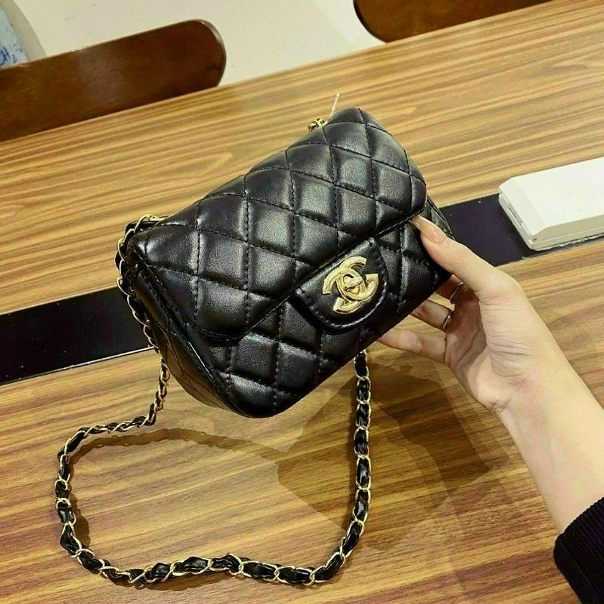 Túi xách Chanel siêu cấp mẫu mới 2021 da bê màu hồng size 20 cm  Túi xách  cao cấp những mẫu túi siêu cấp like authentic cực đẹp