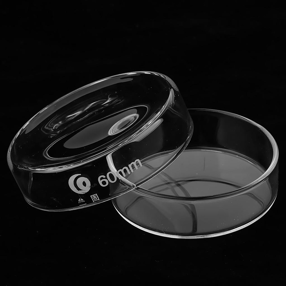 Lab Petri Dish Glass Sterile Cell/Plant Tissue Culture Dish with Lid