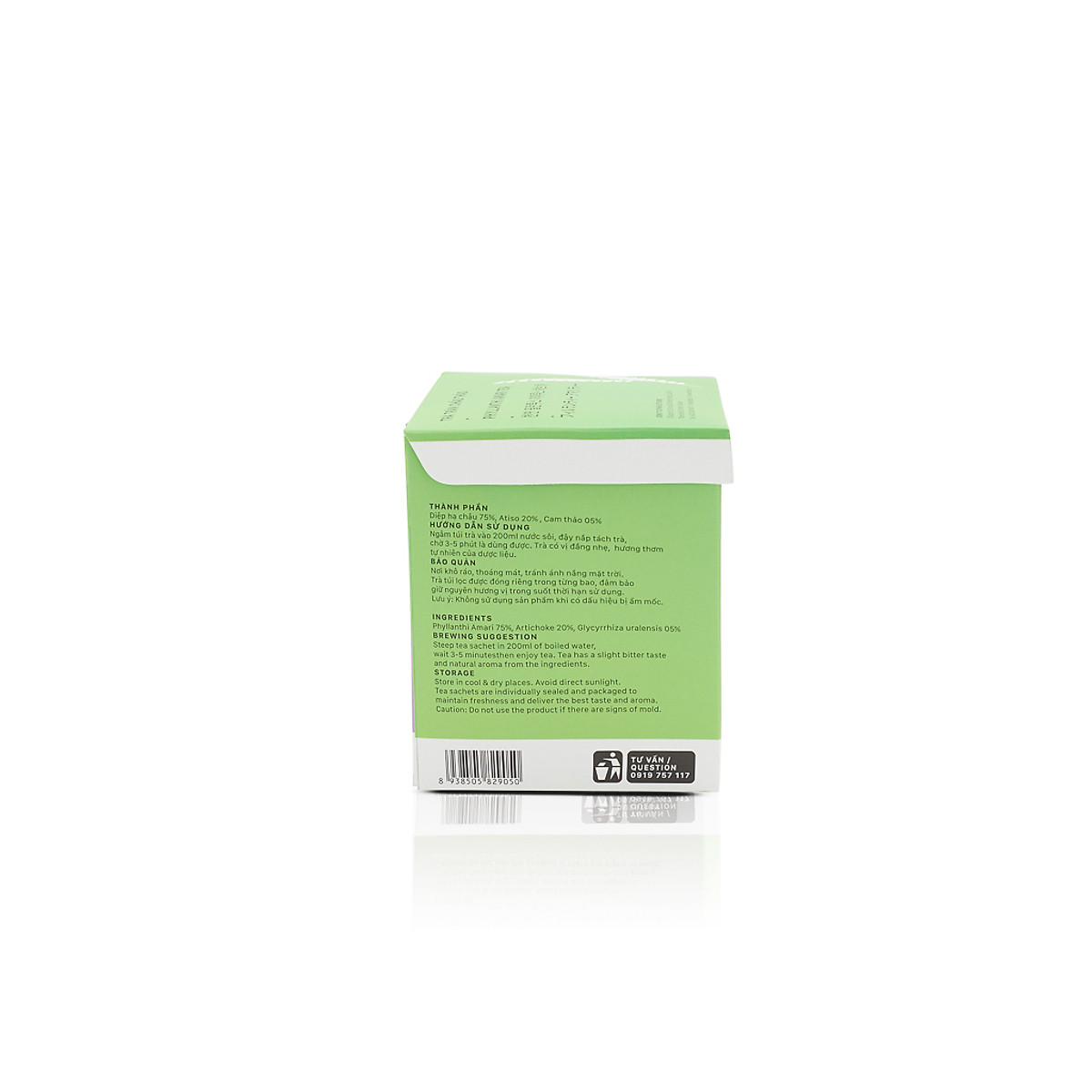 Trà Thảo Dược Trân Châu Thảo Vherbs (16 Túi x 2g)