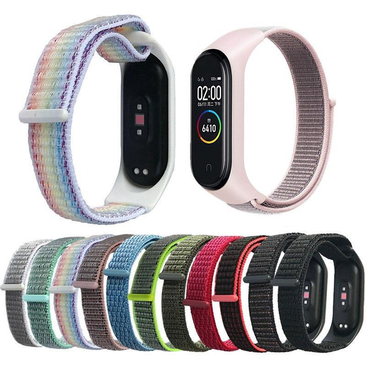 Replacement Metal Wristband Magnetic Bracelet Strap For Xiaomi Mi Band 6 / Mi  Band 5 / Mi Band 4 / Mi Band 3 Black - ✓ 4GSM.COM