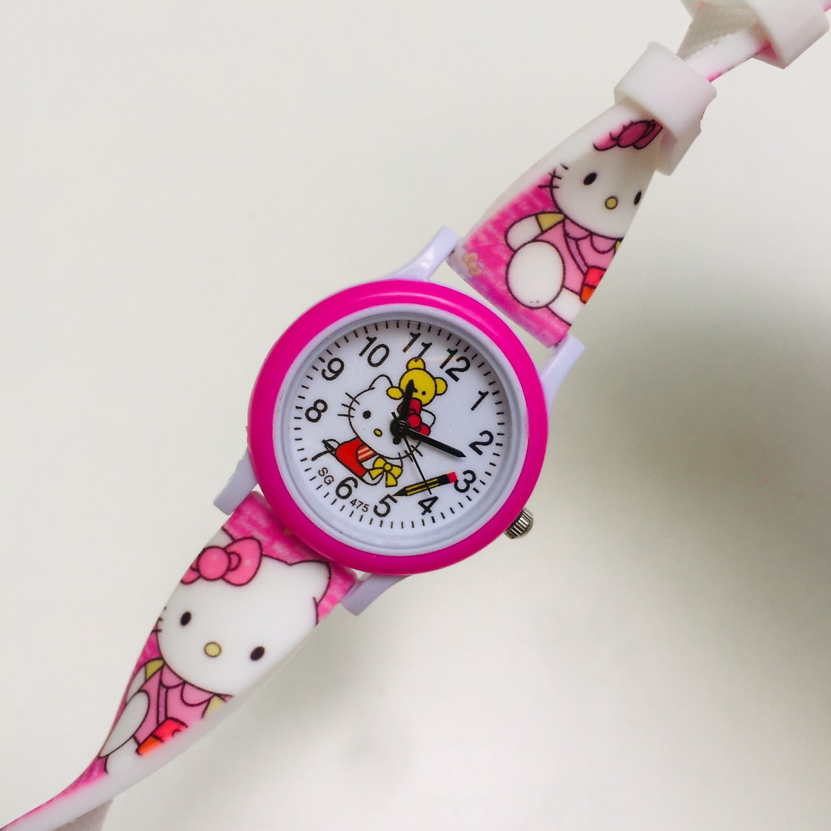 Đồng Hồ Trẻ Em KITTY22 DH10 Hình Hello Kitty cho bé gái (Hình Chụp ...