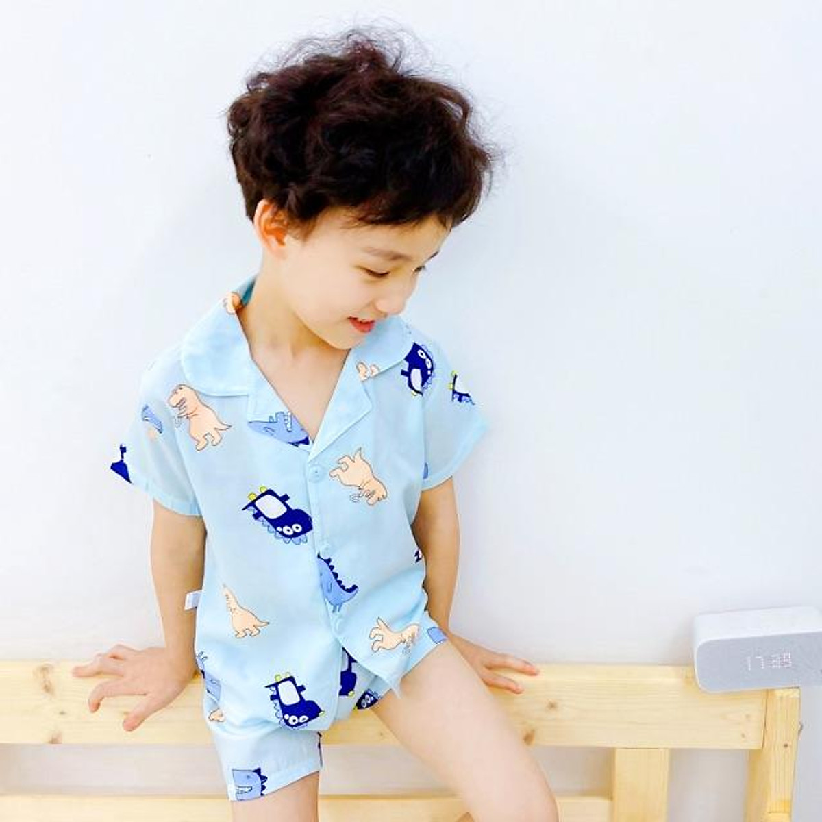 Bộ Cộc Tay Lanh Cho Bé Trai Thời Trang Trẻ Em Cao Cấp Hàn Quốc Quần