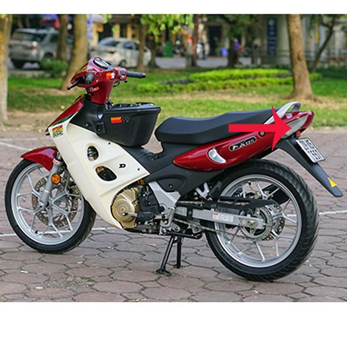 Một số mẫu xe đua hàng khủng sử dụng phụ tùng Suzuki FX125  2banhvn