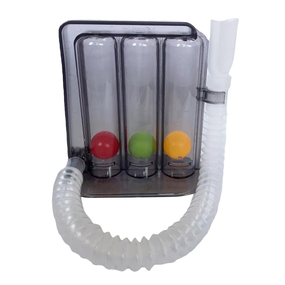 3 Ball Deep Breathing Lung Exerciser Respiratory Spirometry Trainer Device