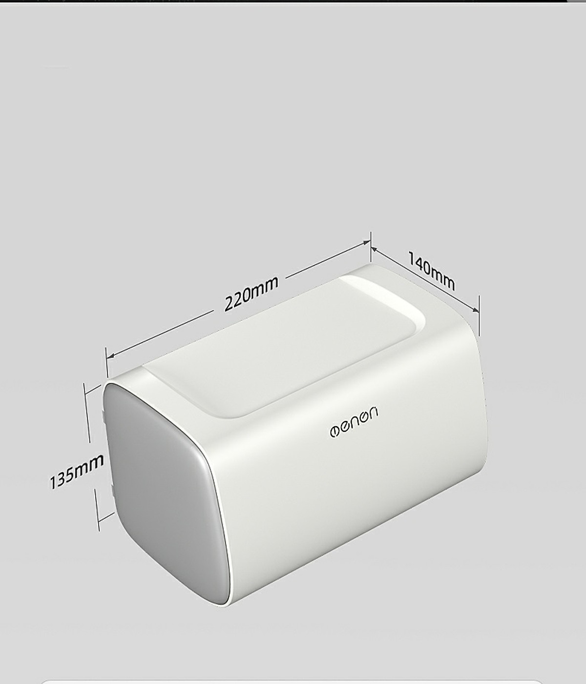 Hộp Đựng Giấy Vệ Sinh Cao Cấp OENON Dán Tường, Hộp Đựng Giấy Đa Năng Có Thêm Ngăn Để Đồ Tiện Lợi - OENON