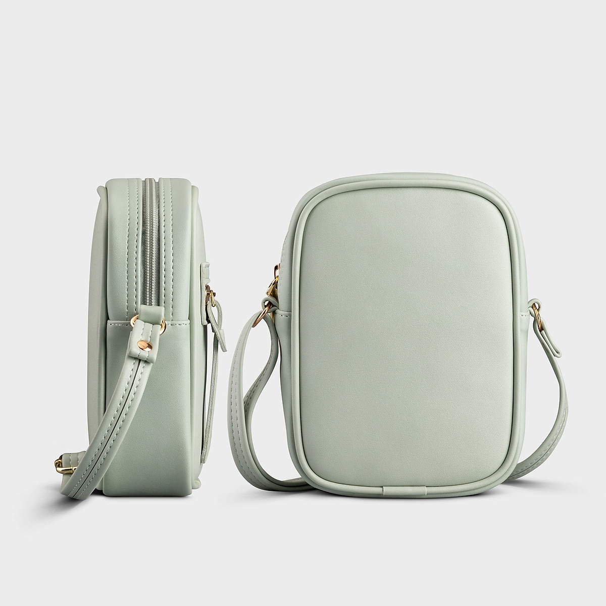 Túi đeo chéo nữ mini hoạ tiết khóa charm Yuumy Seasand YN132