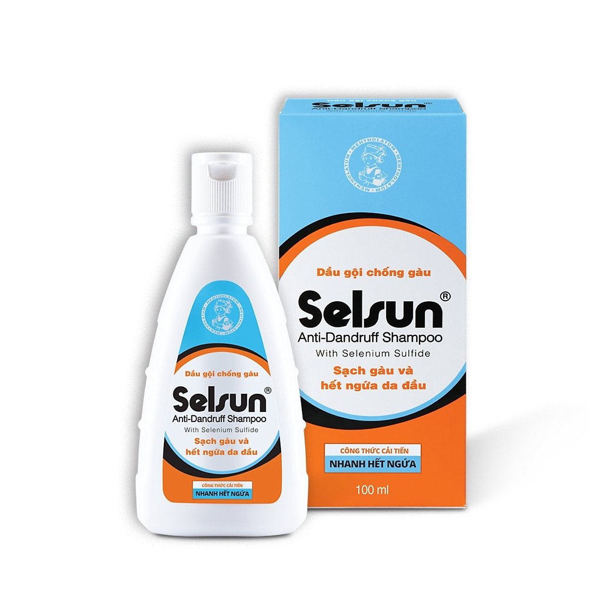 Dầu gội Selsun chống gàu, sạch gàu & hết ngứa da đầu Selsun Anti-Dandruff Shampoo 100ml
