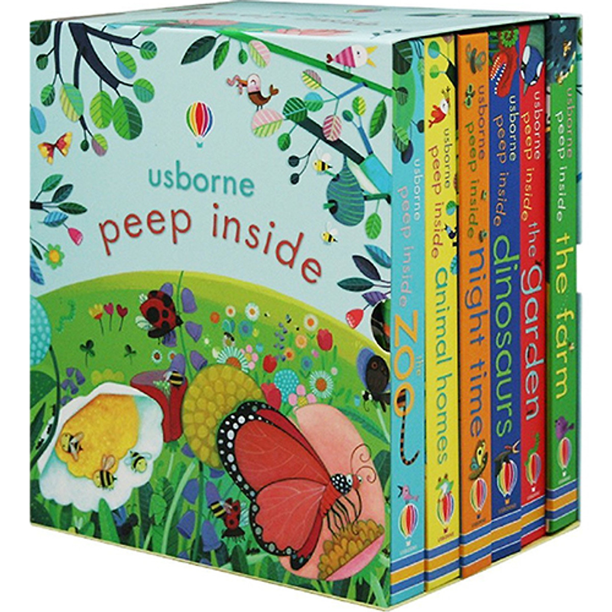 Usborne Peep Inside Box Set (Contains 06 Books)