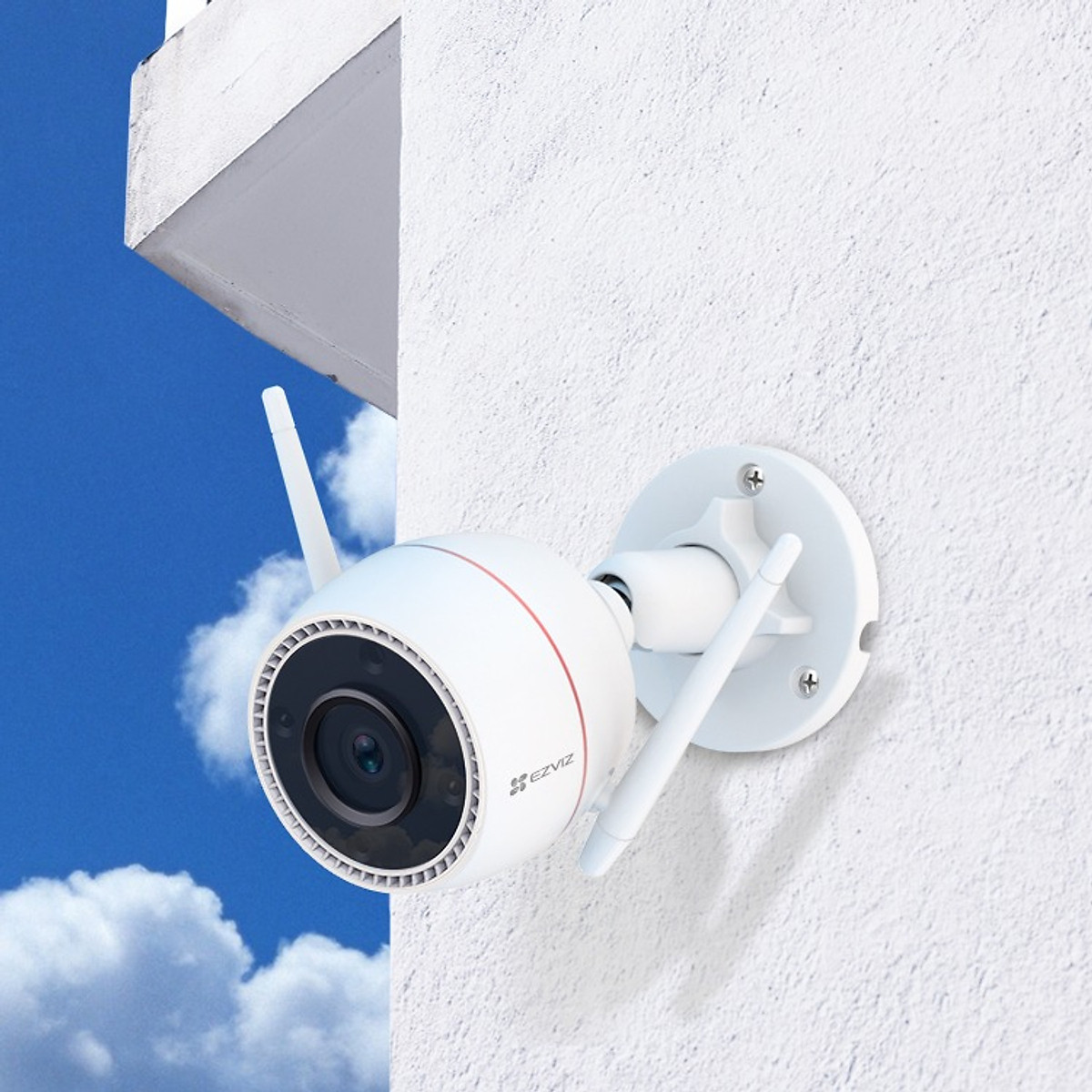 Camera IP Wifi Ngoài Trời EZVIZ C3TN 3MP 2K Color Night Vision Tích Hợp Ai - Có Màu Ban Đêm - Đàm Thoại 2 Chiều - Hàng Chính Hãng