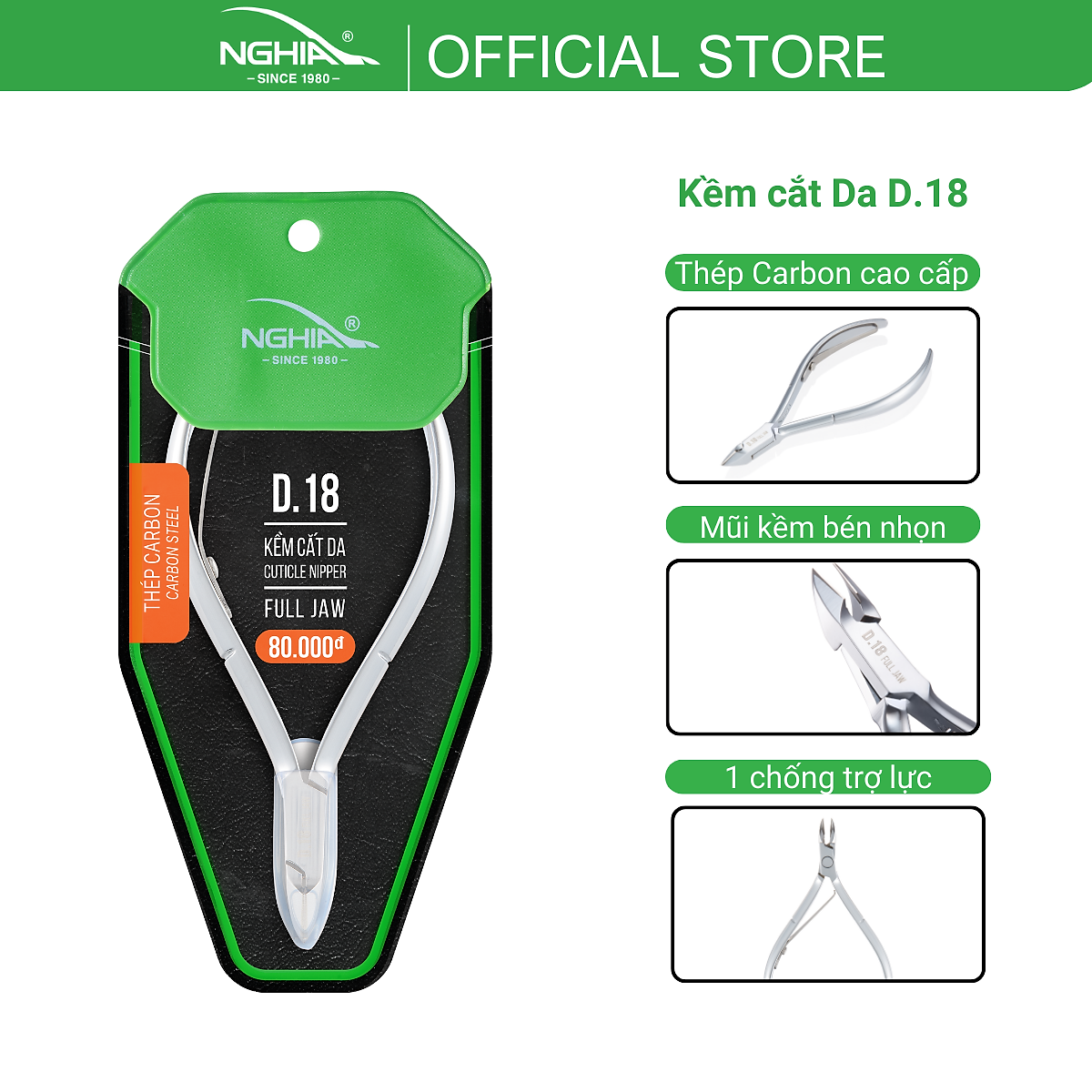 Kềm Cắt Da Thép Chuyên Dụng Kềm Nghĩa D-18