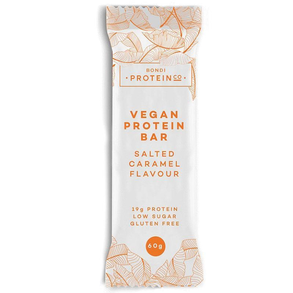Bondi Protein Co Vegan Protein Bar Salted Caramel Flavour 60g Tiki