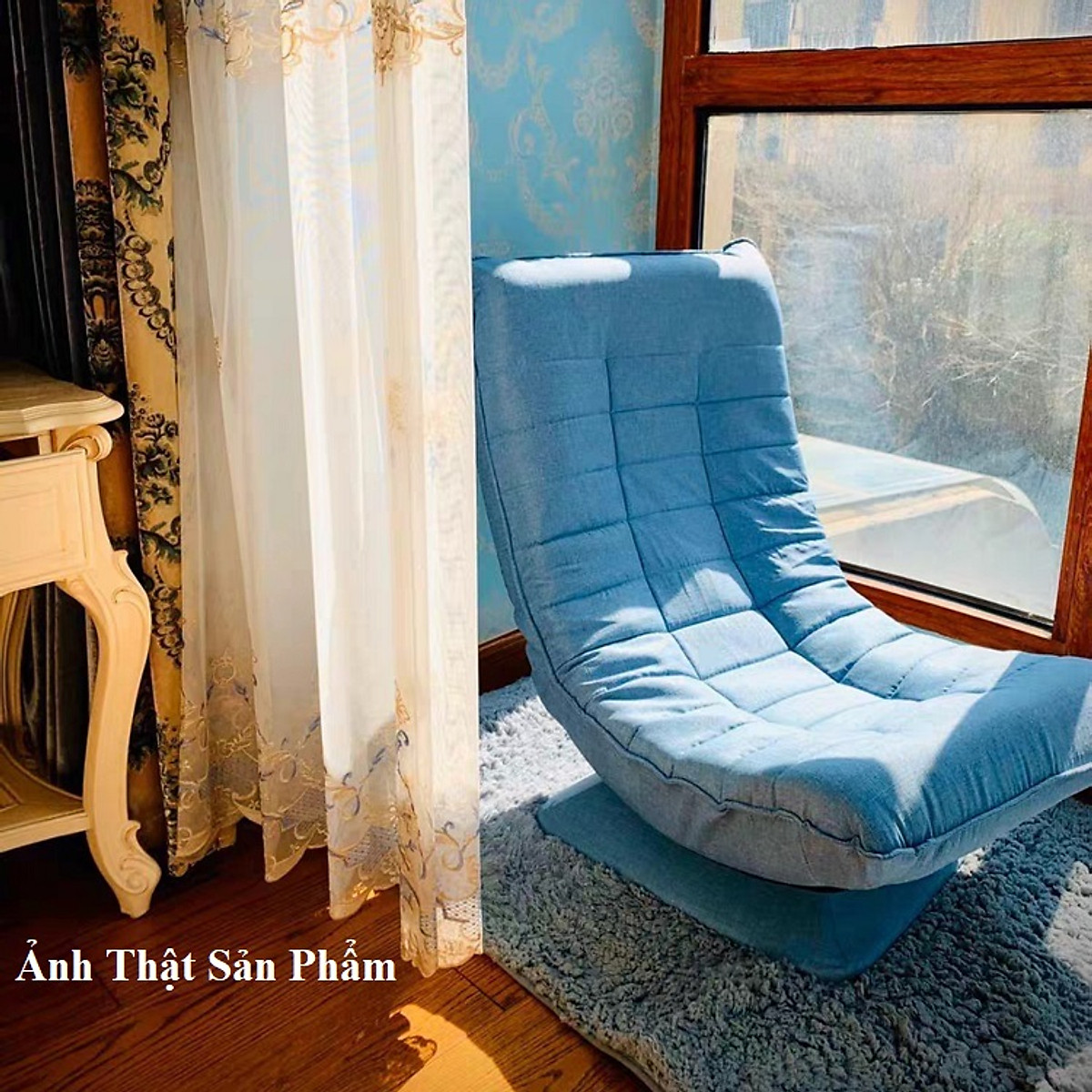 Ghế Thư Giãn Xoay 360 độ, Ghế Mặt Trăng Có nhiều Chế Độ Gập - Sản Phẩm
