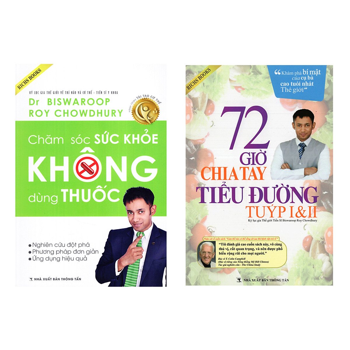 Combo 2 Cuốn Sách: Chăm Sóc Sức Khỏe Không Dùng Thuốc + 72 Giờ Chia Tay Tiểu Đường Tuýp I & II ( Tặng Kèm Bảng Xác Định Tính Axit Và Tính Kiềm Của Thực Phẩm )