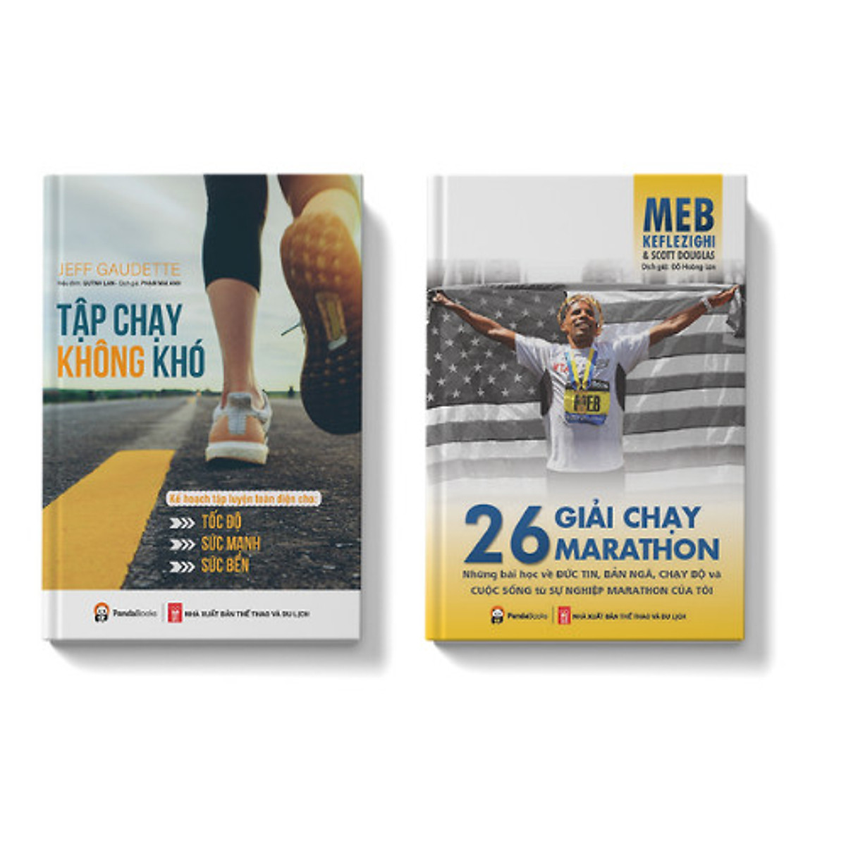 Combo 2 cuốn Tập chạy không khó + 26 giải chạy marathon