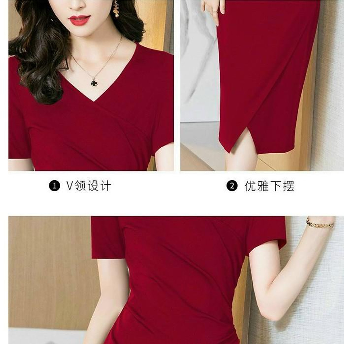 TOP mẫu đầm Quảng Châu cao cấp đẹp cùng link shop giá rẻ