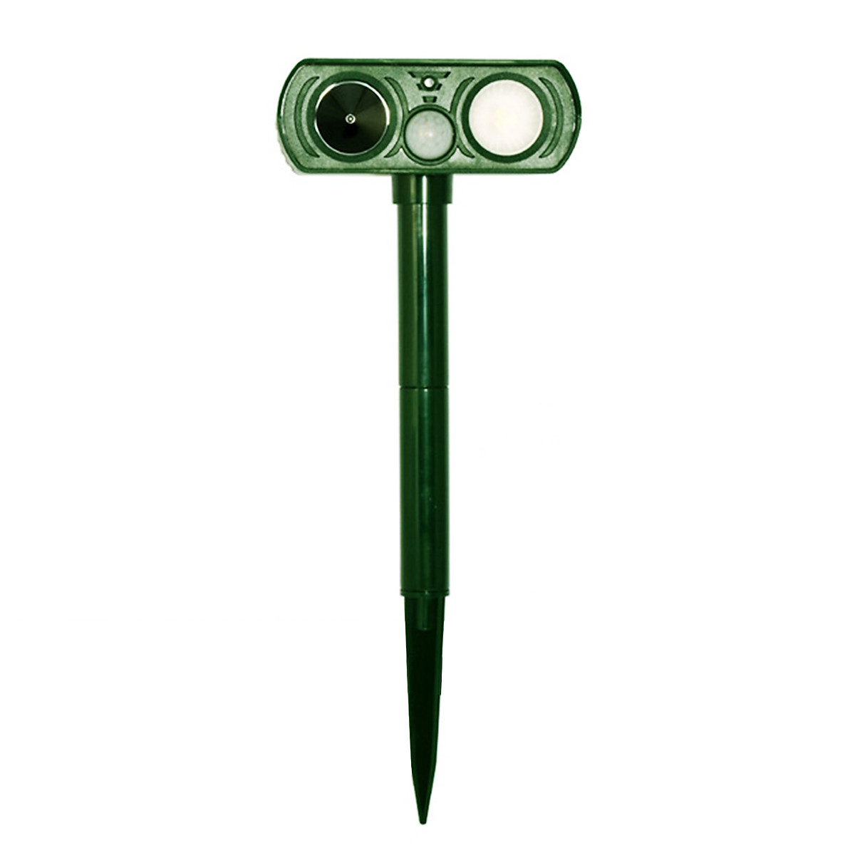 Mua Animal Repeller,Solar Powered Animal Repeller Deterrent with Motion Sensor,Waterproof with Flashing Light Mua Animal Repeller,Solar Powered Animal Repeller Deterrent with Motion Sensor,Waterproof with Flashing Light