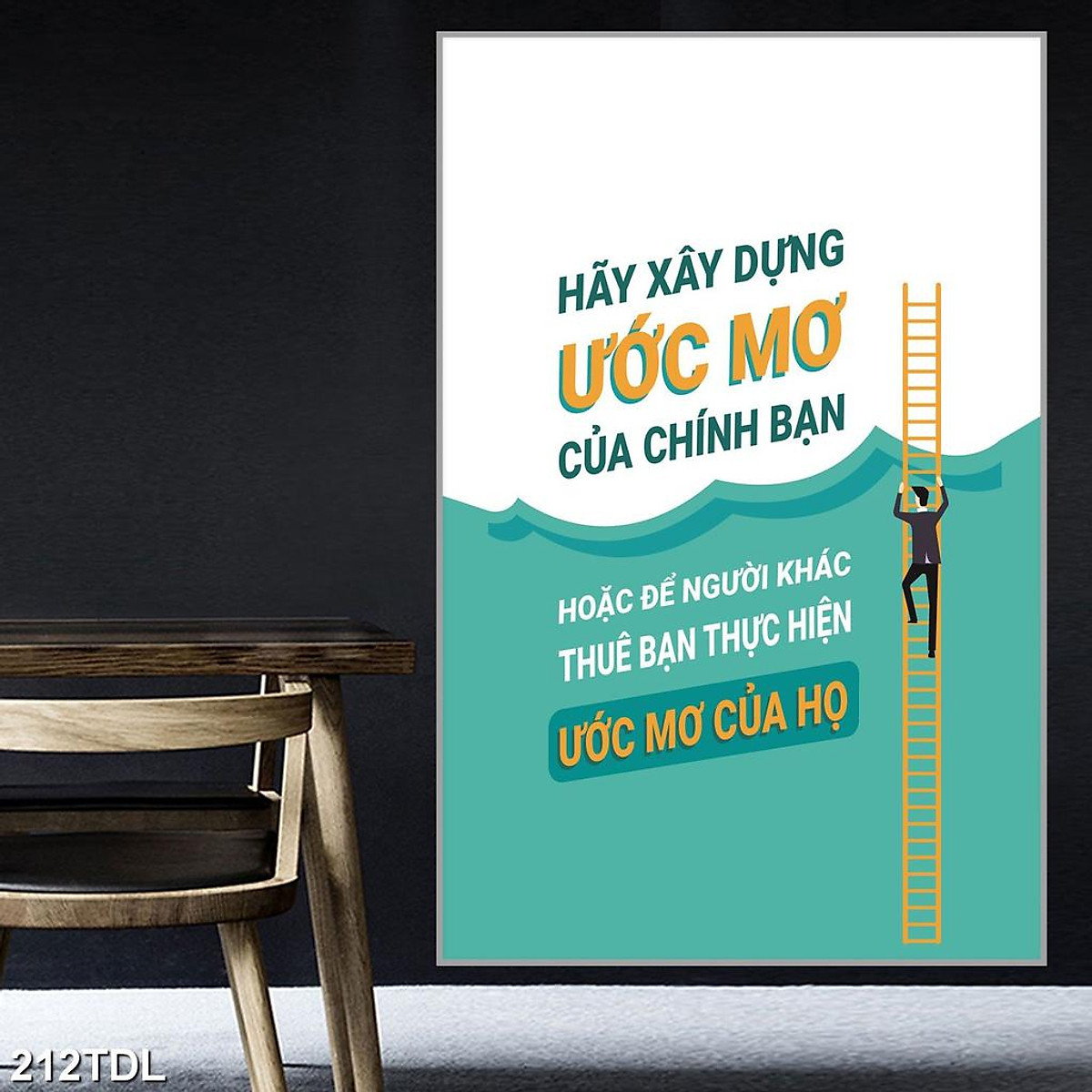 DECAL SLOGAN HÃY XÂY DỰNG ƯỚC MƠ CỦA CHÍNH BẠN... - Các loại tranh ...