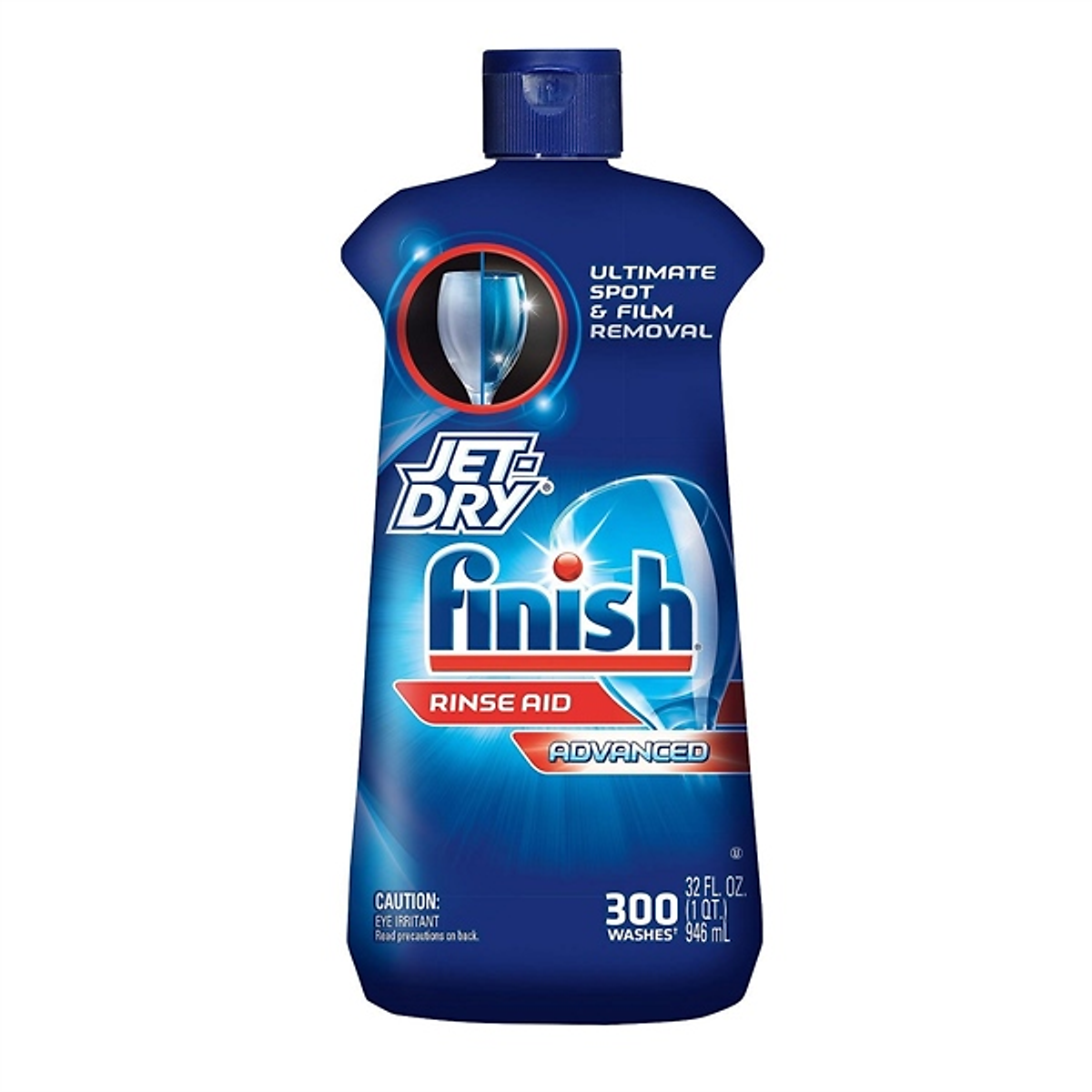 Nước làm bóng chén Finish JetDry Ultra Rinse Aid Dishwasher Rinse 946ml