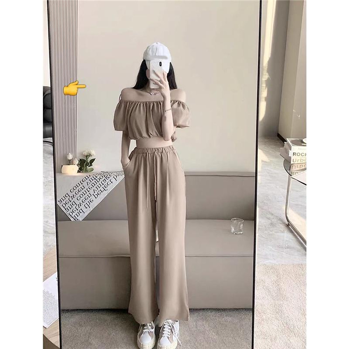 HCM) SET BỆT VAI ĐI CHƠI SANG CHẢNH - THỜI TRANG HÀN QUỐC THANH LỊCH - SIÊU XINH Hcm) Set Bệt Vai Đi Chơi Sang Chảnh - Thời Trang Hàn Quốc Thanh Lịch - Siêu Xinh