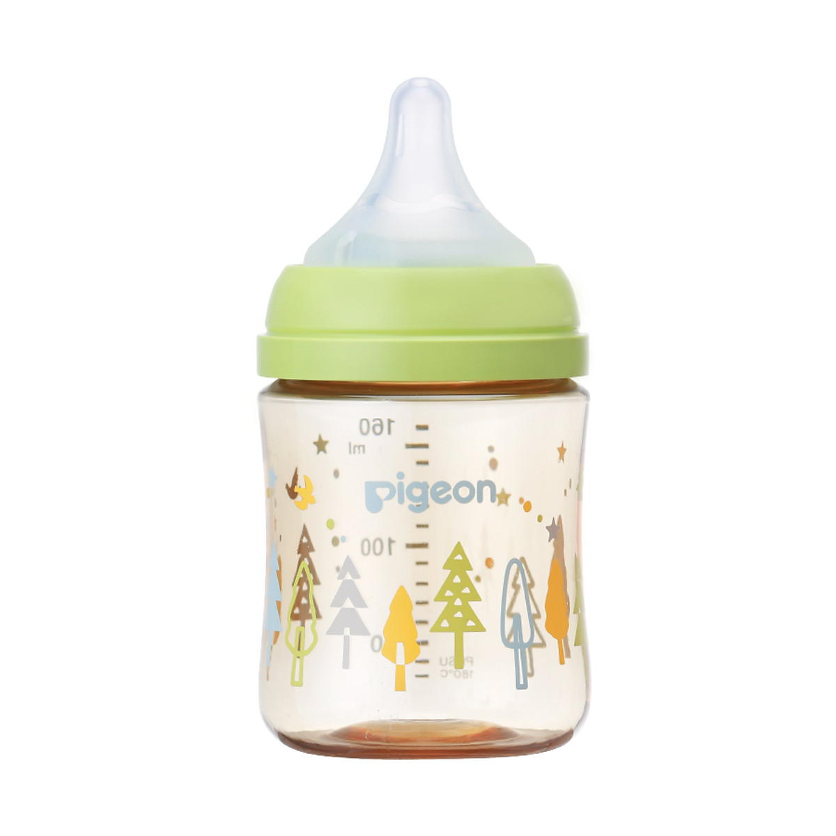 Bình sữa Pigeon PPSU Plus thế hệ III phiên bản Nhật hình Cây 160ml/240ml