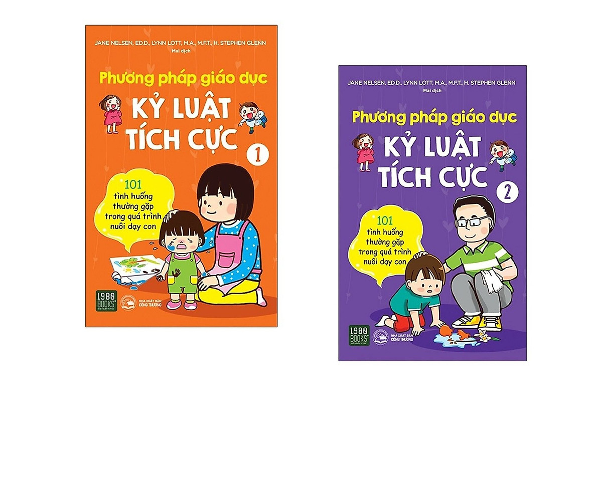 Combo sách giáo dục con trưởng thành : Phương Pháp Giáo Dục Kỷ Luật Tích Cực - Tập 1+2