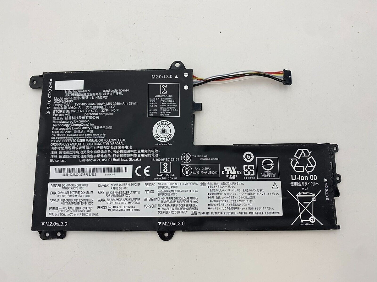 Pin dành cho (Battery for) Laptop Lenovo IdeaPad 330S 330S-14AST 330S-14IKB  L14L2P21 30wh