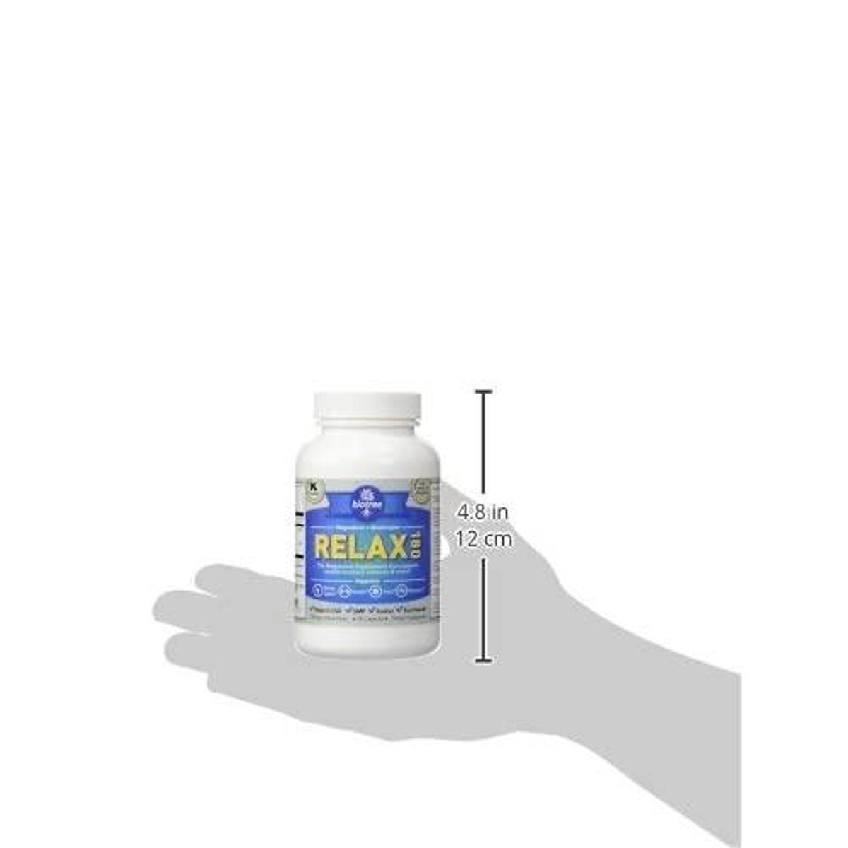 BioTree Labs Relax 180 Magnesium and Potassium Supplement with