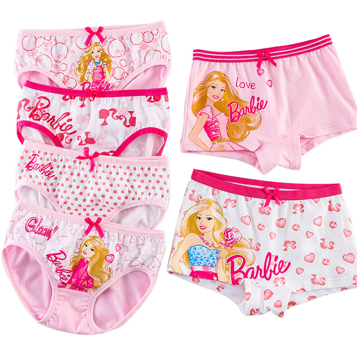 Barbie Barbie underwear children 6 with briefs briefs pants 9183 | Tiki
