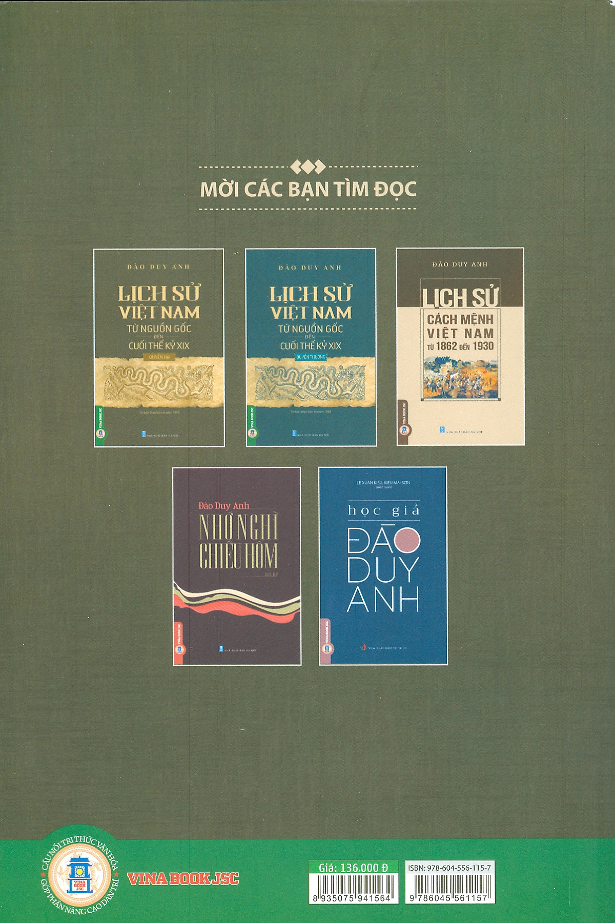 Lịch Sử Việt Nam Từ Nguồn Gốc Đến Cuối Thế Kỷ XIX - Quyển Hạ